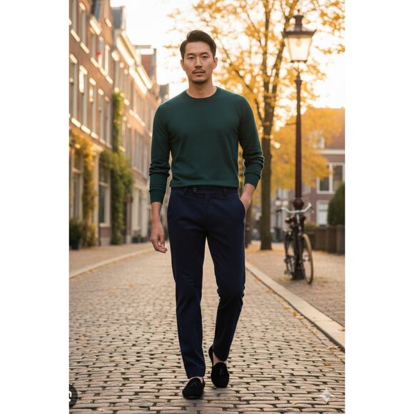 Lauren Ralph Lauren Mens 36x32 Preppy Academia Classic Equestrian Corduroy Pants - Picture 2 of 9